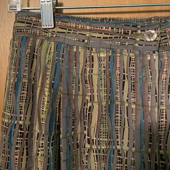 Michael Phillips Striped 2 piece blazer and button up skirt - Picture 9 of 10